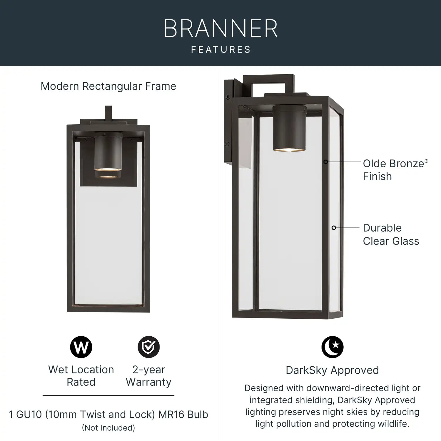 KICHLER BRANNER OUTDOOR - Post