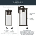 KICHLER BRANNER OUTDOOR - Post