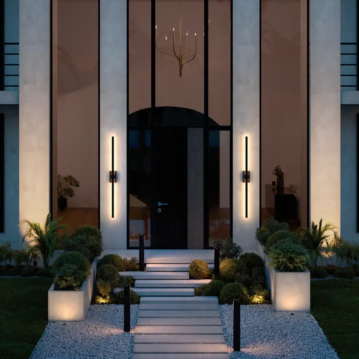KICHLER, NOCAR OUTDOOR, OUTDOOR WALL LIGHTS