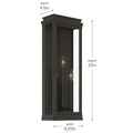 KICHLER, Lundon Outdoor, OUTDOOR WALL LIGHTS