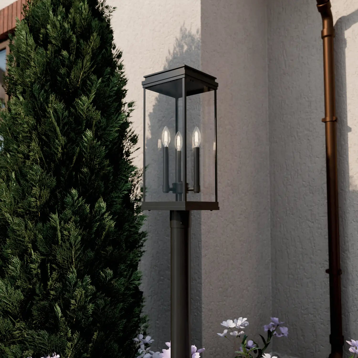 KICHLER, Lundon Outdoor, OUTDOOR WALL LIGHTS