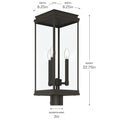 KICHLER, Lundon Outdoor, OUTDOOR WALL LIGHTS