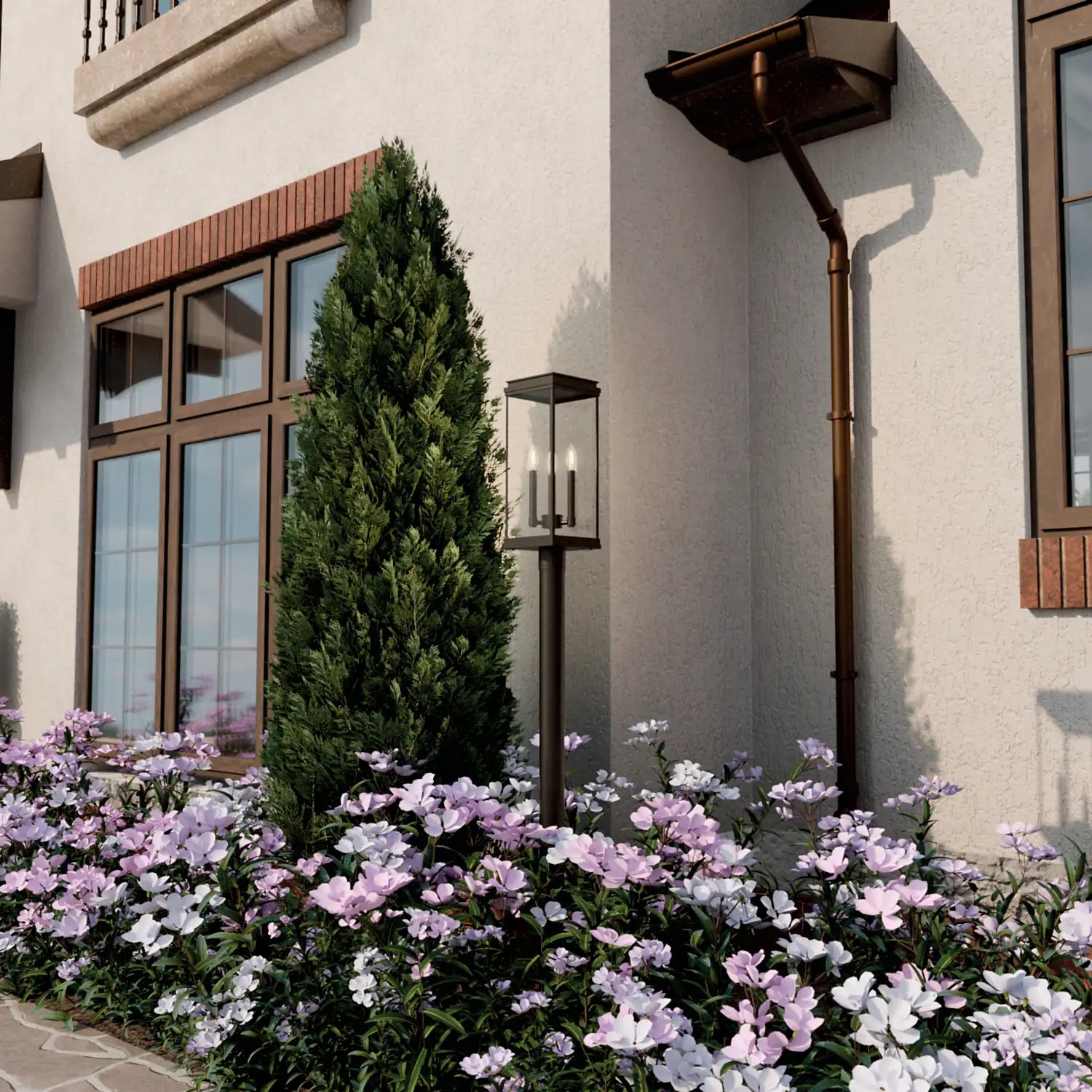 KICHLER, Lundon Outdoor, OUTDOOR WALL LIGHTS