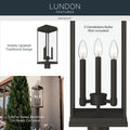 KICHLER, Lundon Outdoor, OUTDOOR WALL LIGHTS