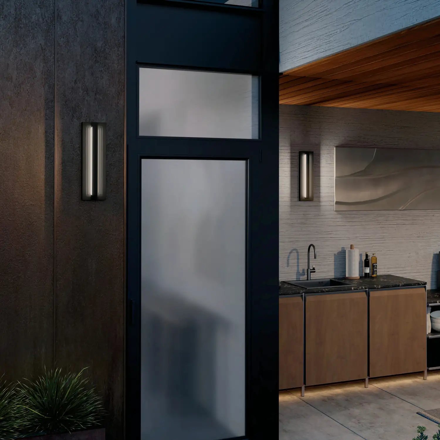 KICHLER, Arik Outdoor, OUTDOOR WALL LIGHTS