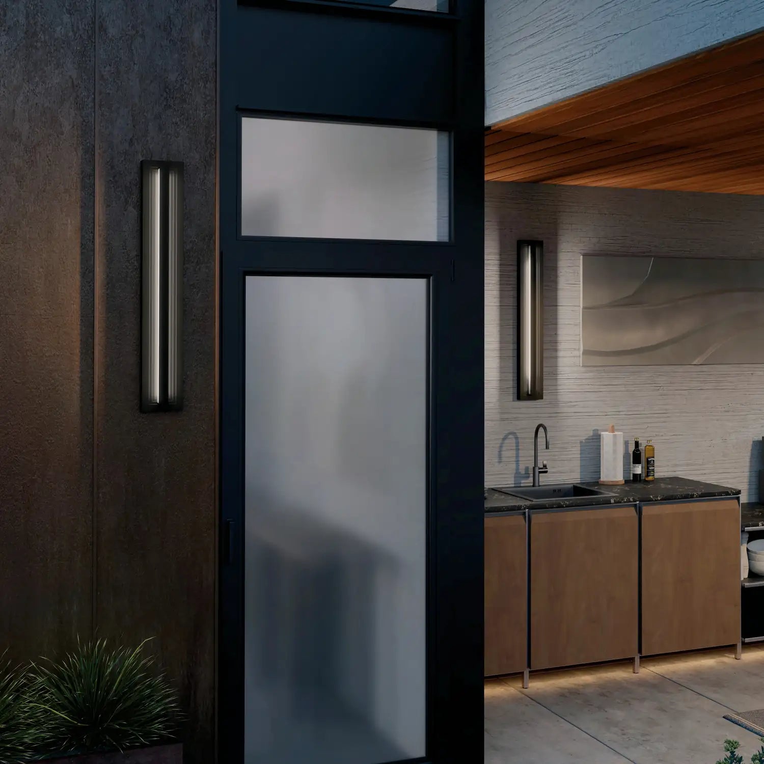 KICHLER, Arik Outdoor, OUTDOOR WALL LIGHTS