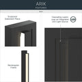 KICHLER, Arik Outdoor, OUTDOOR WALL LIGHTS