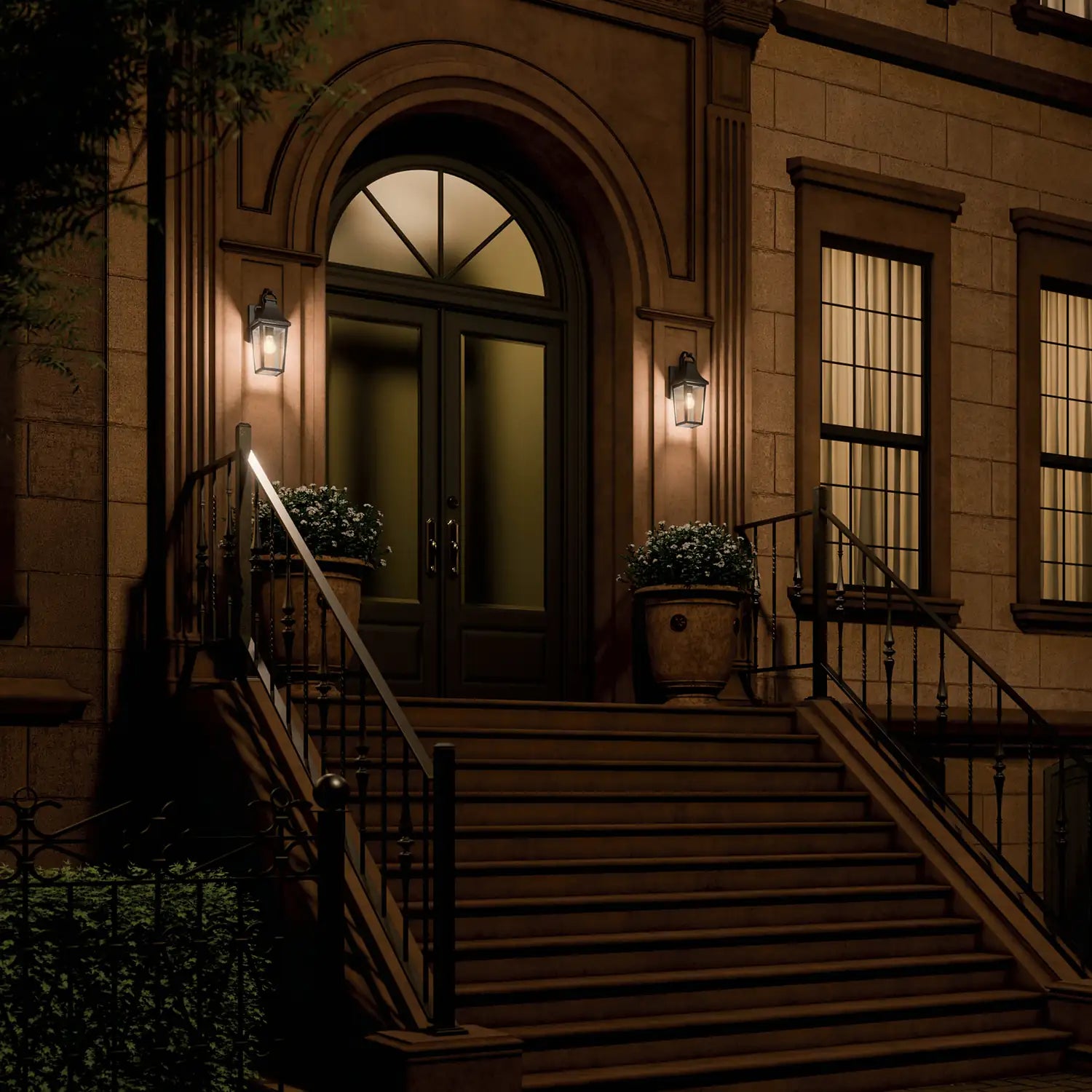KICHLER, Cleary Outdoor, OUTDOOR WALL LIGHTS