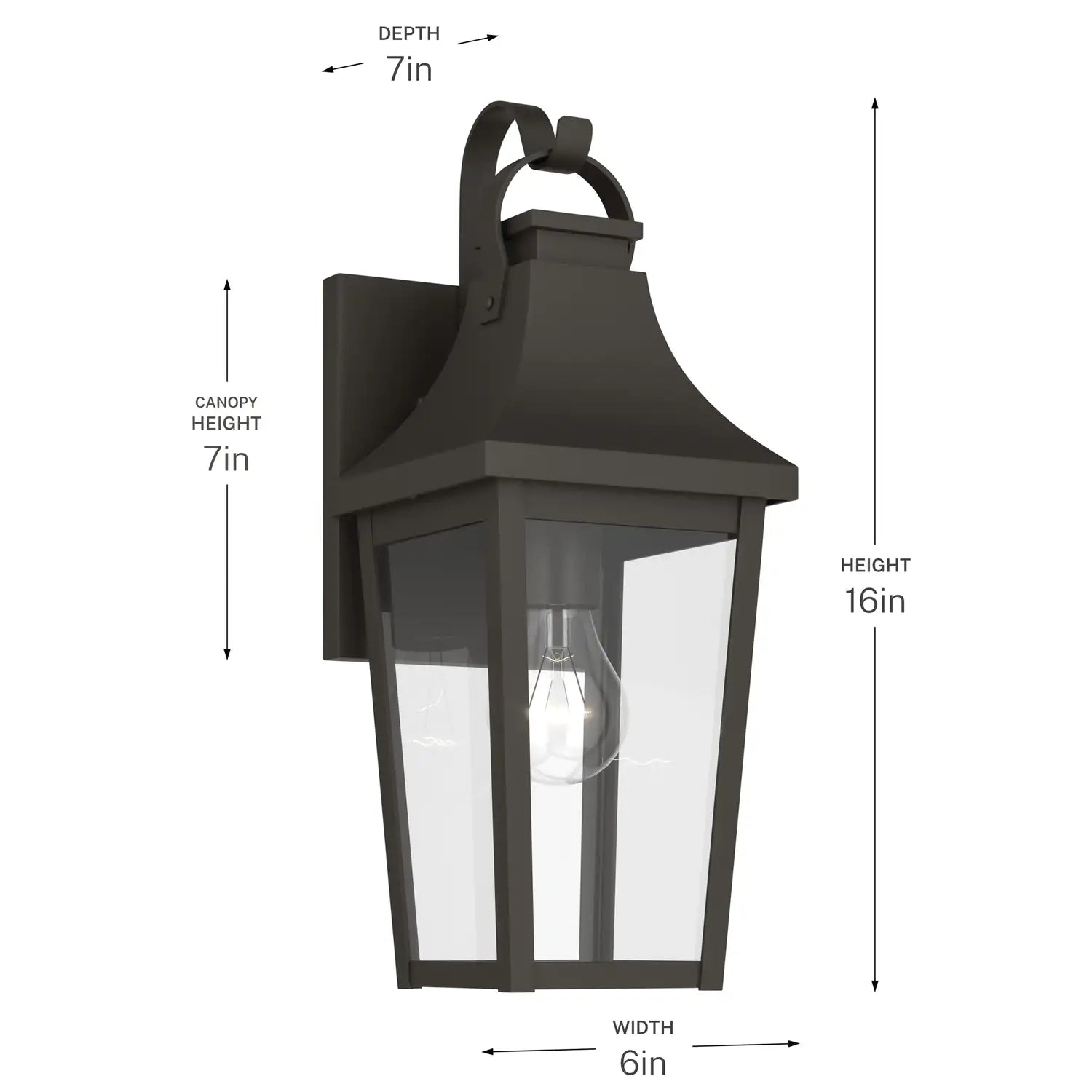 KICHLER, Cleary Outdoor, OUTDOOR WALL LIGHTS