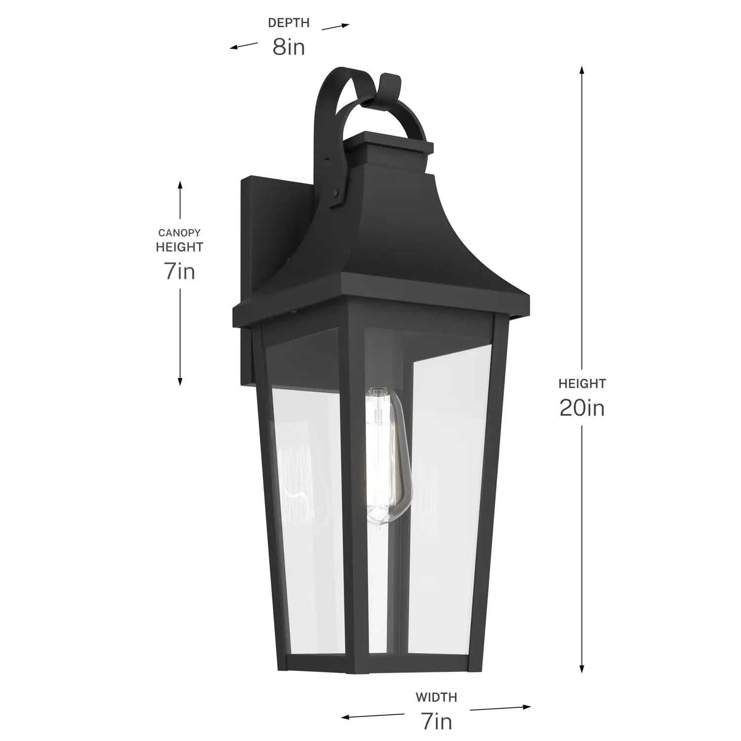 KICHLER, Cleary Outdoor, OUTDOOR WALL LIGHTS