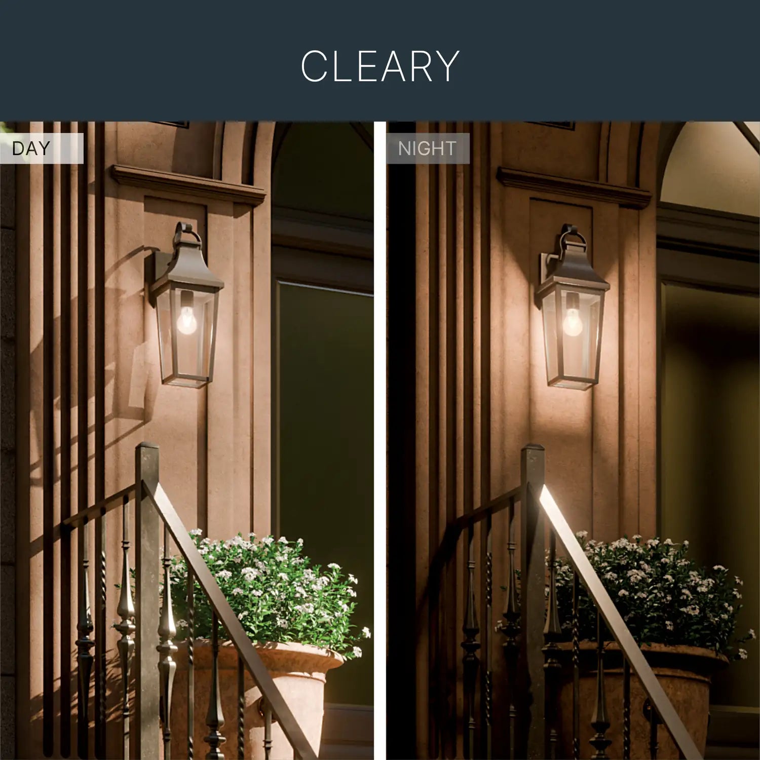 KICHLER, Cleary Outdoor, OUTDOOR WALL LIGHTS