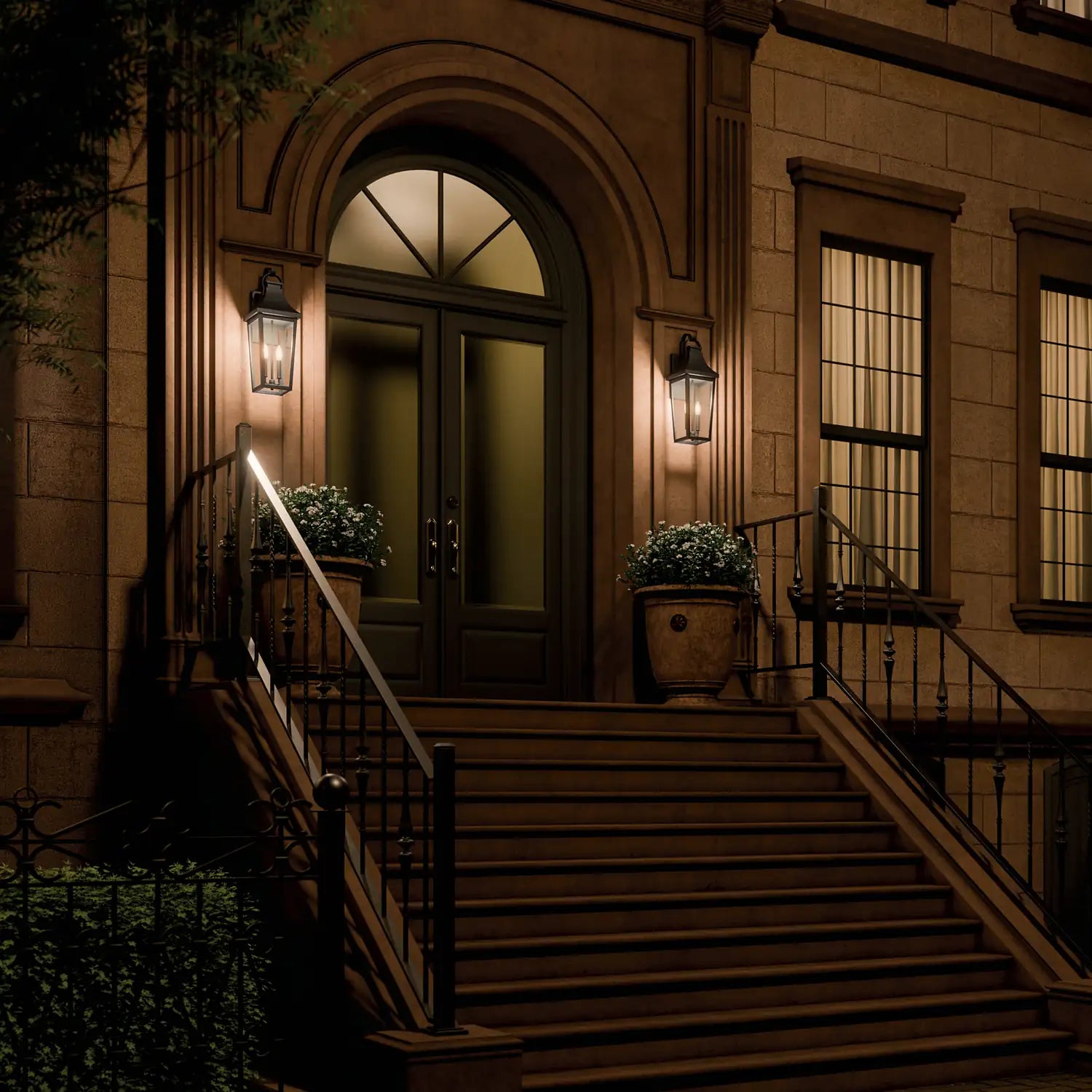 KICHLER, Cleary Outdoor, OUTDOOR WALL LIGHTS