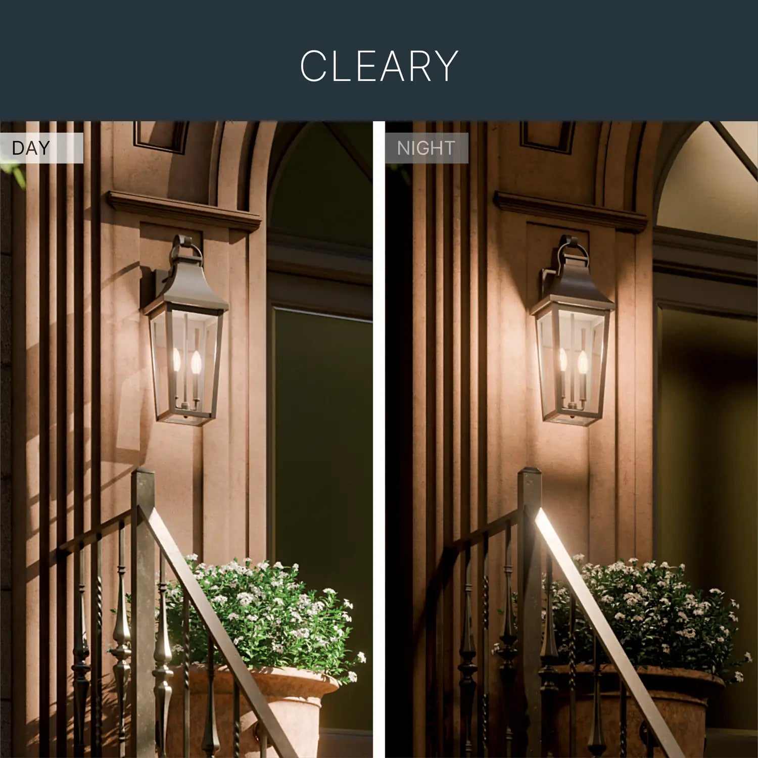 KICHLER, Cleary Outdoor, OUTDOOR WALL LIGHTS