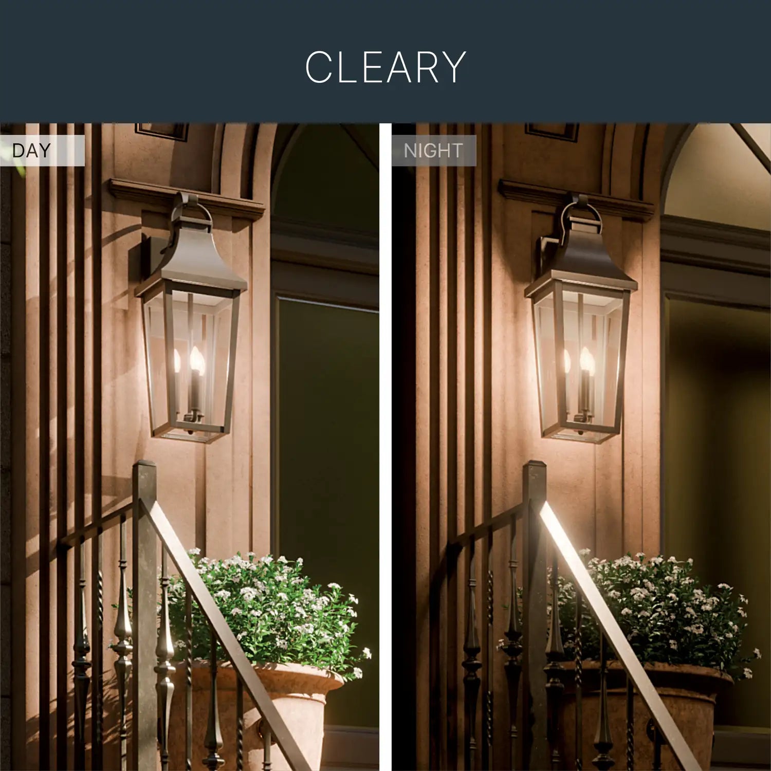 KICHLER, Cleary Outdoor, OUTDOOR WALL LIGHTS