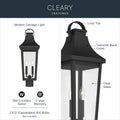 KICHLER, Cleary Outdoor, OUTDOOR WALL LIGHTS