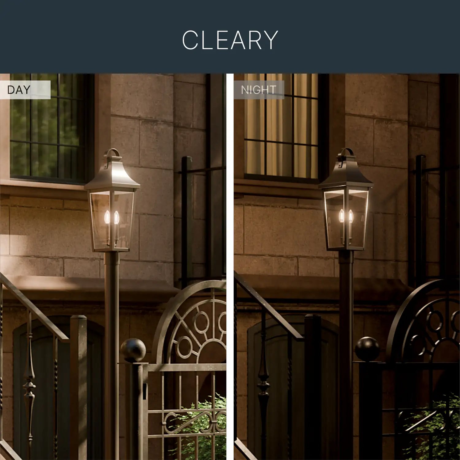 KICHLER, Cleary Outdoor, OUTDOOR WALL LIGHTS