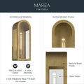 KICHLER, Marea Outdoor, OUTDOOR WALL LIGHTS