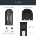 KICHLER, Marea Outdoor, OUTDOOR WALL LIGHTS