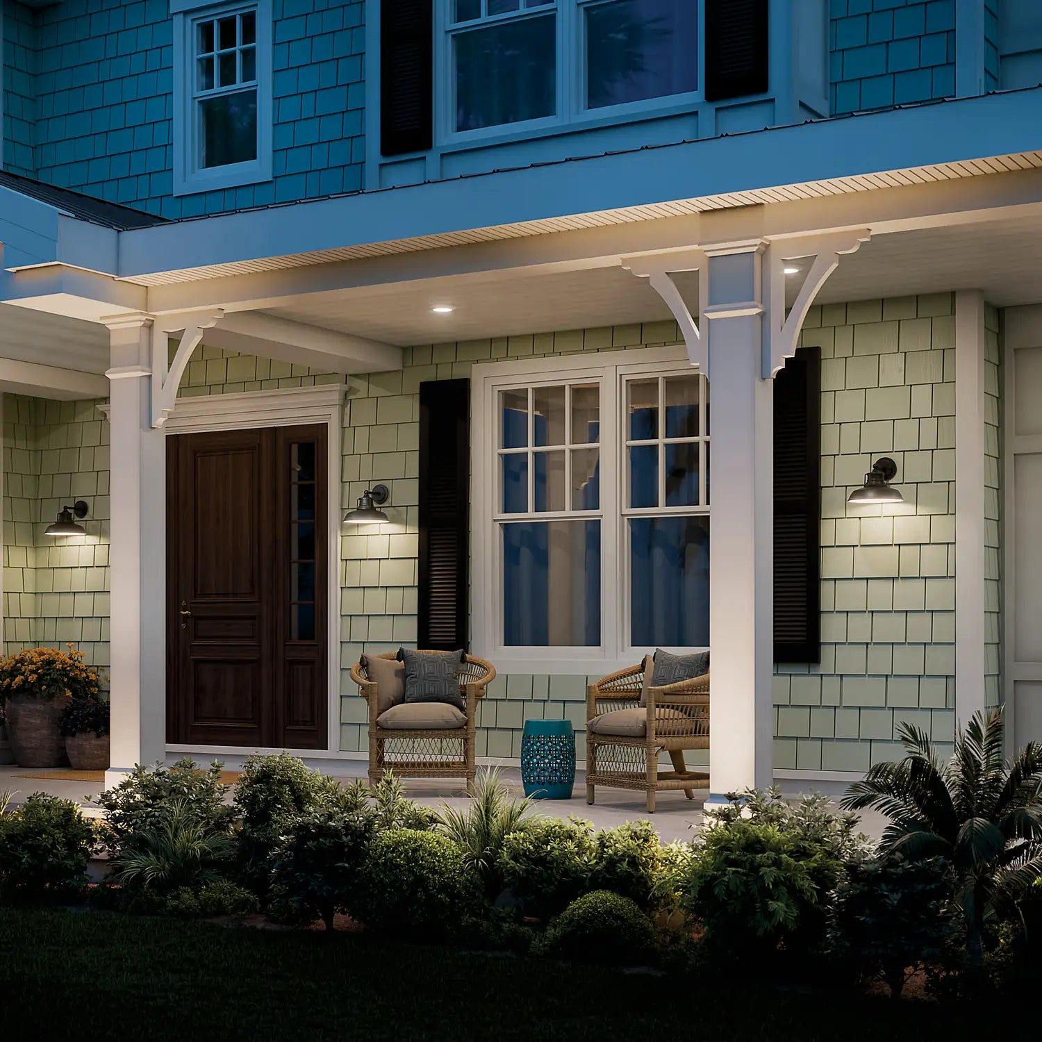 KICHLER, Fielding Outdoor, OUTDOOR WALL LIGHTS