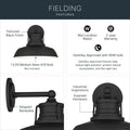 KICHLER, Fielding Outdoor, OUTDOOR WALL LIGHTS