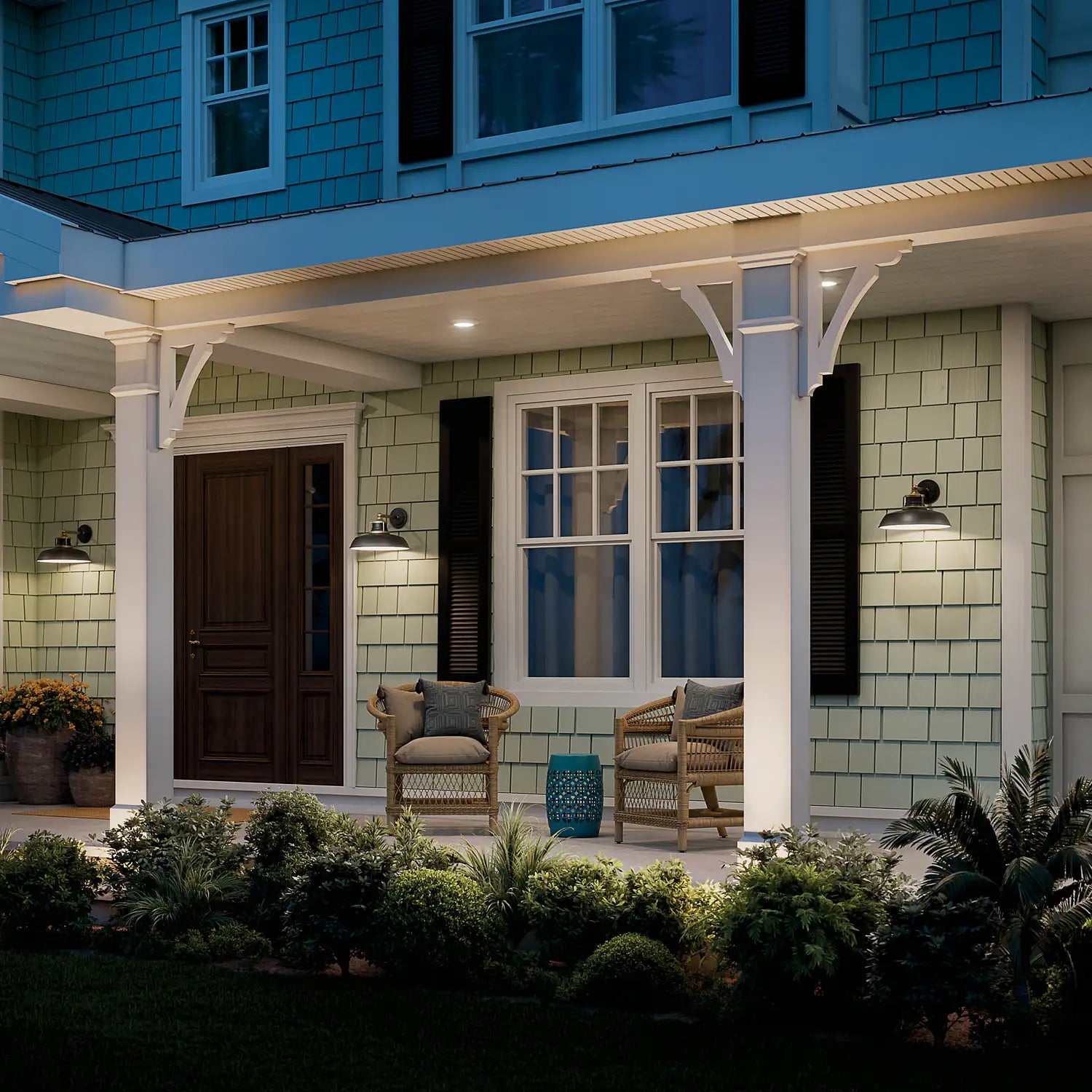 KICHLER, Fielding Outdoor, OUTDOOR WALL LIGHTS