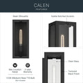 KICHLER, Calen Outdoor, OUTDOOR WALL LIGHTS