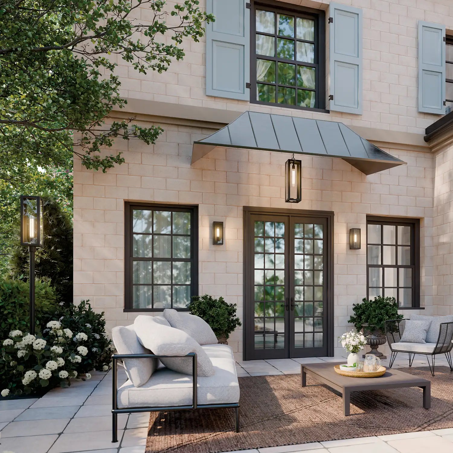 KICHLER, Calen Outdoor, OUTDOOR WALL LIGHTS