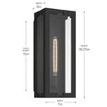 KICHLER, Calen Outdoor, OUTDOOR WALL LIGHTS