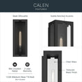 KICHLER, Calen Outdoor, OUTDOOR WALL LIGHTS