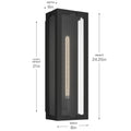 KICHLER, Calen Outdoor, OUTDOOR WALL LIGHTS