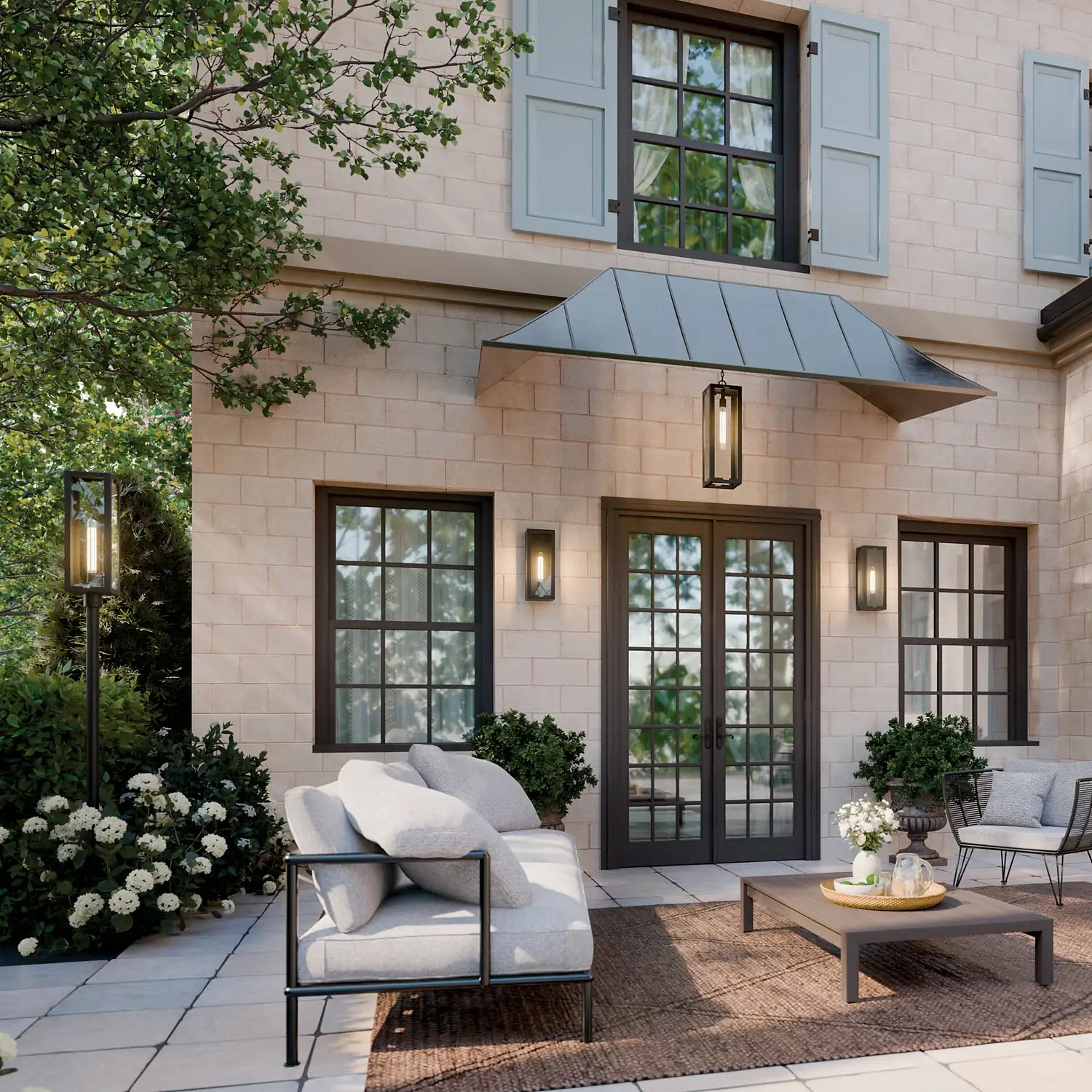 KICHLER, Calen Outdoor, OUTDOOR WALL LIGHTS