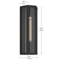 KICHLER, Berens Outdoor, OUTDOOR WALL LIGHTS