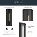 KICHLER, Berens Outdoor, OUTDOOR WALL LIGHTS