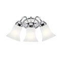 KICHLER, 3 LIGHT VANITY LIGHT FIXTURE, BATH VANITY LIGHT