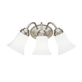 KICHLER, 3 LIGHT VANITY LIGHT FIXTURE, BATH VANITY LIGHT