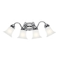 KICHLER, 4 LIGHT VANITY LIGHT, BATH VANITY LIGHT