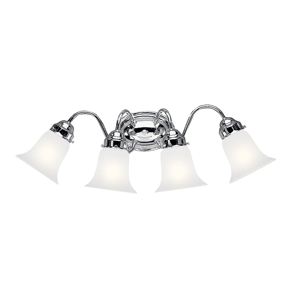 KICHLER, 4 LIGHT VANITY LIGHT, BATH VANITY LIGHT