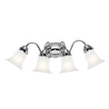 KICHLER, 4 LIGHT VANITY LIGHT, BATH VANITY LIGHT