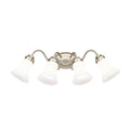 KICHLER, 4 LIGHT VANITY LIGHT, BATH VANITY LIGHT
