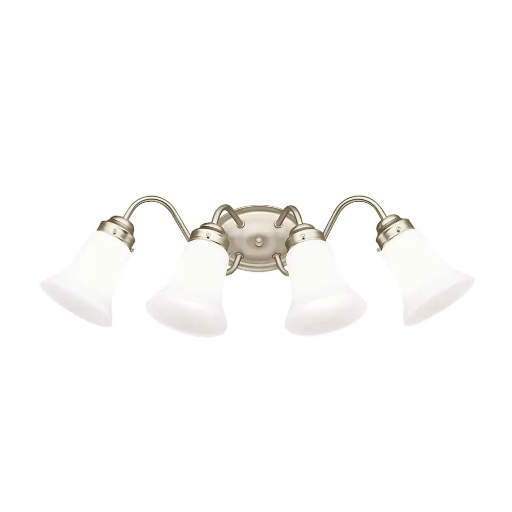 KICHLER, 4 LIGHT VANITY LIGHT, BATH VANITY LIGHT