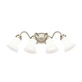 KICHLER, 4 LIGHT VANITY LIGHT, BATH VANITY LIGHT