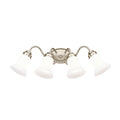 KICHLER, 4 LIGHT VANITY LIGHT, BATH VANITY LIGHT