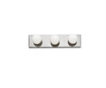 KICHLER, 3 LIGHT VANITY LIGHT STRIP, BATH VANITY LIGHT