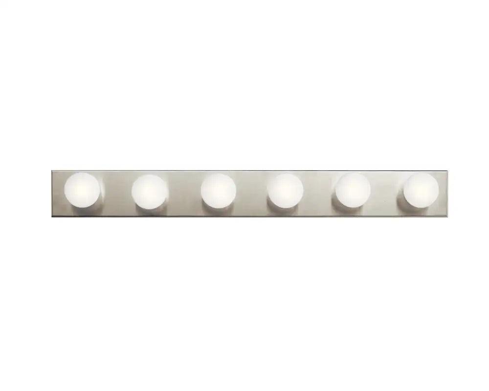KICHLER, 6 LIGHT VANITY LIGHT, BATH VANITY LIGHT