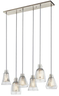 KICHLER, 8 LIGHT VANITY LIGHT, BATH VANITY LIGHT