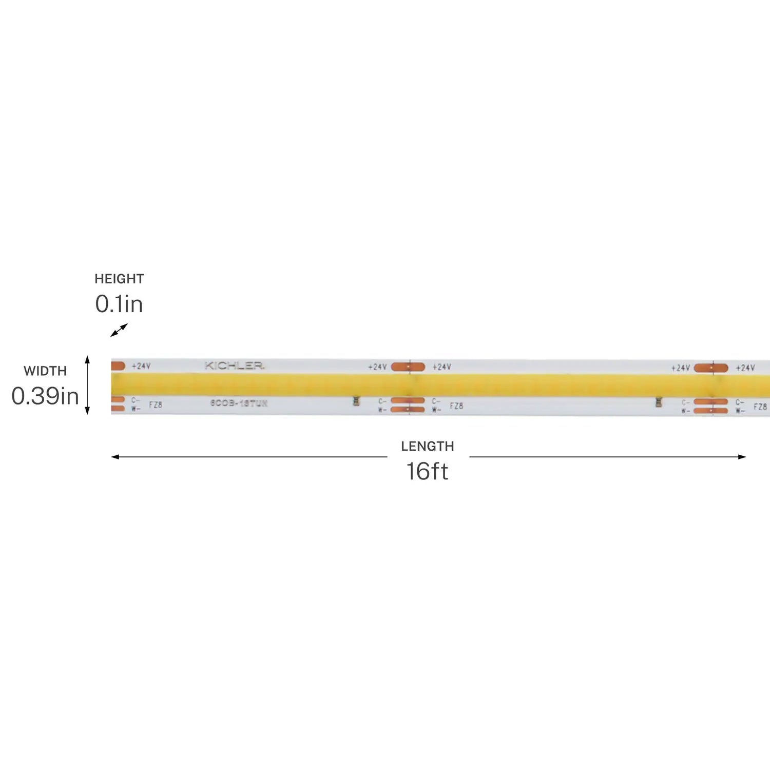 KICHLER 6T Series COB Tunable Tape Light Tape Light - DO NOT SHOW ON WEBSITE