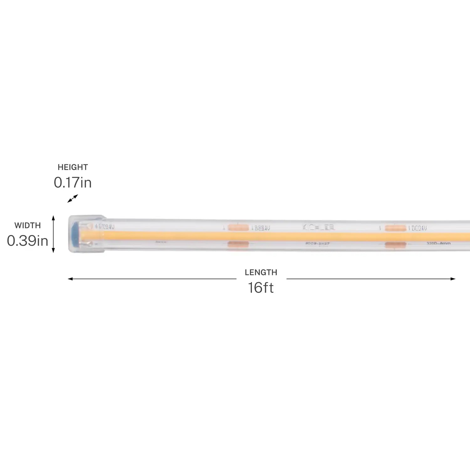 KICHLER 6T Series COB Wet Tape Light Tape Light - DO NOT SHOW ON WEBSITE