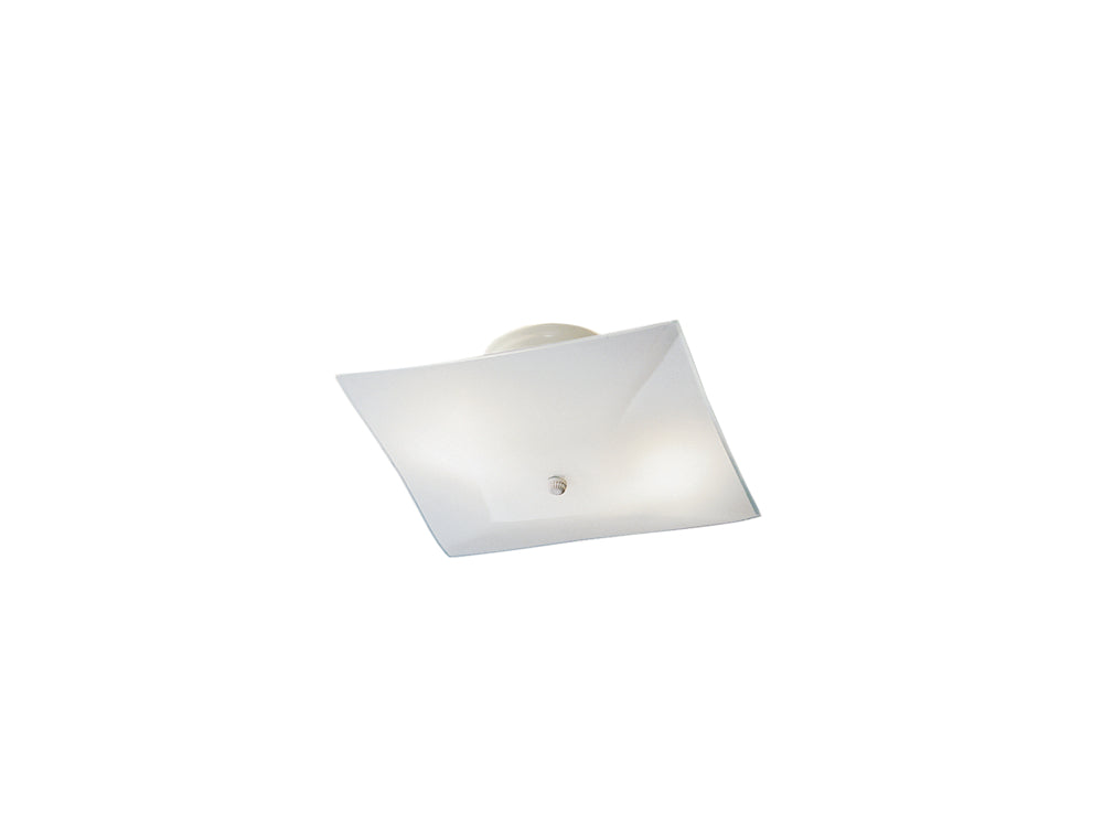 KICHLER, 12" 2 LIGHT FLUSH MOUNT, FLUSH MOUNT CEILING LIGHTS