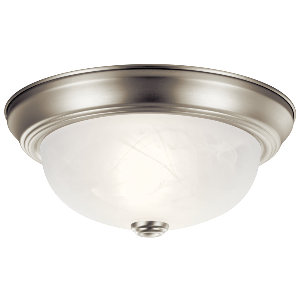 KICHLER, 2 LIGHT FLUSH MOUNT, FLUSH MOUNT CEILING LIGHTS