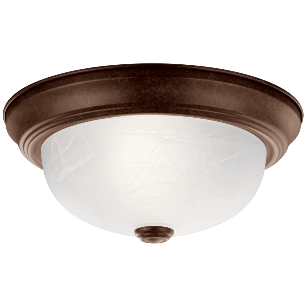 KICHLER, 2 LIGHT FLUSH MOUNT, FLUSH MOUNT CEILING LIGHTS